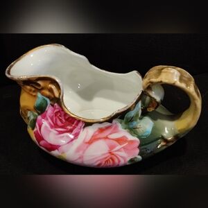 Vintage Nippon Hand Painted Coffee Creamer